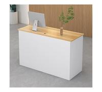 Elegante retail Reception Desk - 80 cm Log Top Counter Table for Clothing Stores Beauty Salons Hotel & Checkouts - Versatile Display Furniture for Modern Space
