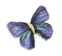 Elegante Ricamato Farfalla Spilla Stili Antichi Risvolto Pin Lega Gioielli Per Abiti Moda Corpetto Accessori Temperamento Spilla, Misura unica, come descritto