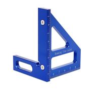 Elegante righello triangolare anodizzato progettato per migliorare la precisione