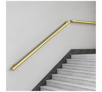 Elegante ringhiera per scale da interni ed esterni, 80 cm, ringhiera dorata per casa, corridoio, balcone, terrazza, elegante guardrail per scale