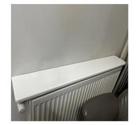 Elegante ripiano per termosifone, rettangolare, 80 cm, per soggiorno, cucina e casa, facile da montare (stile A, 80 x 20 x 2,2 cm)