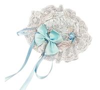 Elegante rosetta cappello clip per capelli Cosplay nastro accessori per capelli fatti a mano per le donne croci fascinator rosetta cappello