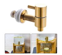 Elegante rubinetto da cocktail dorato progettato per un'esperienza di versamento