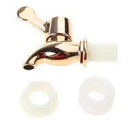 Elegante rubinetto dorato per botti di vino a prova di perdite Design Barili Rubinetto portatile Finitura oro Barili Rubinetto per la birra domestica