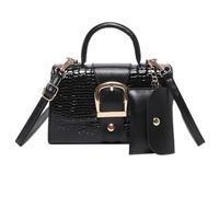 Elegante Sacca Per Tracolla Texture In Rilievo E Borse Da Porta Mano A Tracota Uso Tutti I Giorni Uso Alligatori