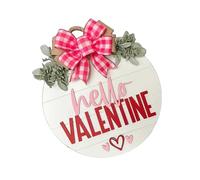 Elegante San Valentino Legno Porta Segni Con Archi Rossore Porta Anteriore Decorazione Per Coppie E Regalo Buyer Indoor Wall Hanging