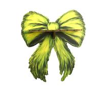Elegante scaffale in legno verde per alberi di Natale con fiocco da parete per migliorare gli spiriti delle feste di Natale in camera Decors Mensola di Natale