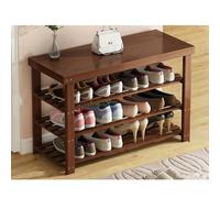Elegante scarpiera in legno - Contenitore compatto per ingresso e soggiorno (90 x 26,5 x 61,5 cm) - soluzione resistente per scarpe per case eleganti