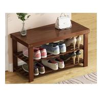 Elegante scarpiera in legno - Moderna soluzione per riporre le scarpe - elegante corridoio per soggiorno (80 x 26,5 x 41,5 cm)