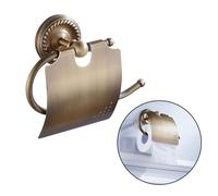Elegante scatola carta igienica in ottone per bagno moderno portaoggetti e organ