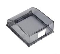 Elegante scatola impermeabile per prese elettriche, protezione ideale contro l'umidità (nero)