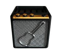 Elegante scatola porta plettro chitarra personalizzabile stampata in 3D per appa