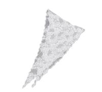 Elegante sciarpa in pizzo elegante e confortevole foulard dolce ornamento vita per adulti alla moda e sofisticati costumi da donna alla moda, Fiore a sei foglie, Taglia unica