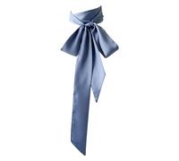 Elegante sciarpa per capelli a nastro per feste casual scrunchies sciarpa collo lungo nastro Hairtie ragazza favore fascia per capelli in seta