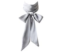 Elegante sciarpa per capelli a nastro per feste casual scrunchies sciarpa collo lungo nastro Hairtie ragazza favore fascia per capelli in seta
