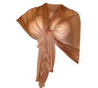 Elegante SCIARPA Scialle Glitter Brillante Foulard,da Donna Ragazza Coprispalle