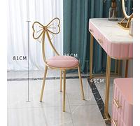 Elegante sedia da toeletta moderna con braccioli, sgabello imbottito per trucco, elegante seduta con piedini antiscivolo per artisti di bellezza e decorazioni per la casa, perfetta per salone e camera