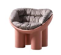 Elegante sedia moderna da pranzo e sgabello con gambe a elefante, 100% polietilene, imbottitura e opzioni non imbottite, versatile sedia da salotto per interni ed esterni