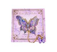 Elegante segnalibro in metallo a forma di farfalla con ciondolo a catena per libri segnalibro per lettura per amanti dei libri lettori scrittori segnalibri artistici