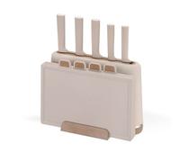 Elegante set 2 in 1 composto da coltello e tagliere con supporto | Maestro MR-14