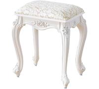 Elegante set da trucco vintage vittoriano con sgabello imbottito, elegante tavolo da toeletta rettangolare per camera da letto e soggiorno, velluto giallo e finitura argento, elegante decorazione per