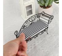 Elegante Set di Divani in Miniatura per L'arredamento Della Casa Delle Bambole