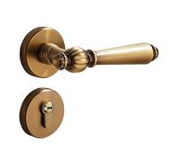 Elegante set di maniglie di porta in lega di metallo sicuro Sistemi Hardware Set Progettazione per Case Moderni Interni Residenziali