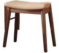 Elegante sgabello da trucco minimalista in legno rosa - funzionale tavolino basso fasciatoio sedile per la camera delle ragazze 45 x 27 x 46 cm elegante sedia da toeletta per tavolo da toeletta