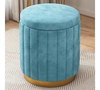 Elegante sgabello rotondo in velluto con parte superiore rimovibile, elegante sedia a fungo per soggiorno, camera da letto, sala trucchi, arredamento versatile e moderno per la casa