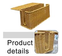 Elegante Soluzione Gestione Cavi con Imitazione Rattan Cerca la Tua Casa