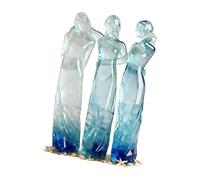 Elegante sorella del Dio della speranza che abbraccia il Seraph, statua trasparente della sorella, un meraviglioso simbolo di amore e pace, regalo di compleanno per fidanzate per donne