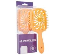 Elegante spazzola districante ventilata per uno styling rapido, adatta per uomini, donne e bambini, con pettine per capelli fini unisex