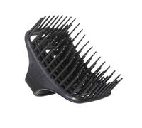 Elegante spazzola per lavaggio del cuoio capelluto cava per vari tipi di capelli lavaggio shampoo pettine promuove la salute della crescita dei capelli tutti i tipi massaggiatore del cuoio capelluto