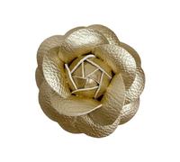 Elegante spilla a forma di camelia elegante a forma di fiore spilla etnica da bavero per festa di nozze vacanza il suo amore, Misura unica, come descritto