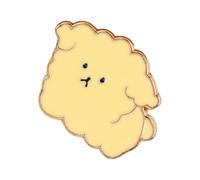 Elegante spilla a forma di cucciolo, comoda, in metallo, accessorio per gioielli, idea regalo per gli amanti degli animali da indossare a lungo