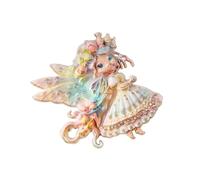 Elegante spilla a forma di fiore per donna, elegante, in cristallo, per vestiti, zaini, accessori per abbigliamento, gioielli fantasia, Misura unica, come descritto