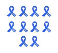 Elegante spilla a forma di nastro con lettera della speranza, in lega, con chiusura sicura, accessorio per l'uso quotidiano o come regalo, elegante spilla a forma di nastro in lega, Misura unica, come