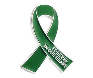 Elegante spilla a forma di nastro, con supporto contro la violenza, elegante spilla da bavero fatta a mano per donne e ragazze, Misura unica, come descritto