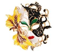 Elegante spilla a forma di rondine con dettagli a goccia di olio e diamanti di cristallo accessori gioielli moda donna olio artistico Dro retrò moderno cloisonné distintivo, Misura unica, come