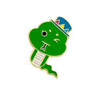 Elegante spilla a forma di serpente con ciondolo dai colori vivaci, regalo speciale, decorazione portatile per gli amanti degli animali e trendsetter, zodiaci, anno serpente, Misura unica, come