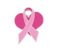 Elegante spilla a nastro per la sensibilizzazione sul cancro al seno per maglione spilla per donne e ragazze accessori per la decorazione di vestiti di beneficenza spilla per eventi di beneficenza