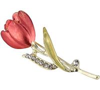Elegante Spilla con Fiore di Tulipano Spilla con Strass Accessori per Gioielli Spille per Sciarpe Accessori per Gioielli Spille per Abbigliamento per Donna Ragazza Matrimonio Practical And Clever