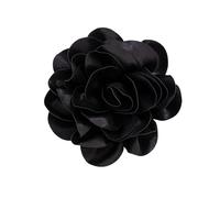 Elegante spilla da bavero a forma di fiore grande, in tessuto, spilla delicata per il lavoro e l'azienda, ornamento per gli appassionati di moda, Misura unica, come descritto