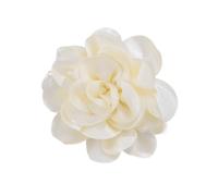 Elegante spilla da bavero a forma di fiore grande, in tessuto, spilla delicata per il lavoro e l'azienda, ornamento per gli appassionati di moda, Misura unica, come descritto