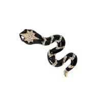 Elegante spilla da donna con strass dettagliati in lega per abiti e abiti con strass a forma di animale, Misura unica, come descritto