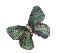 Elegante Spilla Di Farfalla Con Ricamata Per Le Donne Stili Antichi Vestito E Sciarpa Decorazione Accessori Abbigliamento Bigiotteria, Taglia unica, come descritto