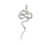 Elegante spilla dorata a forma di serpente per coloro che cercano accessori personalizzati adatti per varie occasioni Uso quotidiano Personalizza gioielli, Misura unica, come descritto