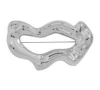 Elegante Spilla In Lega Dal Design Cavo Ornamento Creativo Da Bavero Che Aggiunge Un Tocco Fascino A Qualsiasi In Materiale In Lega