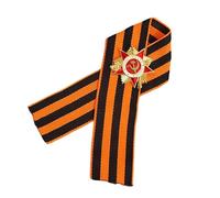 Elegante spilla in metallo ispirata ai sovietici StGeorge per collezionisti militari e fan del patrimonio culturale russo, Misura unica, come descritto