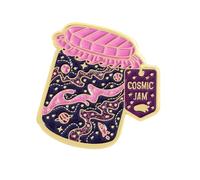 Elegante spilla smaltata per amanti del cibo per zaino bavero gioielli alla moda accessorio regalo brindisi accessorio, Misura unica, come descritto